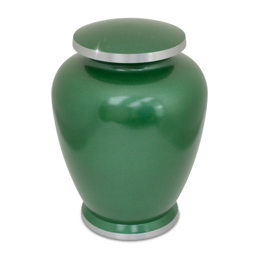 Thera Forest  Aluminum Urn
